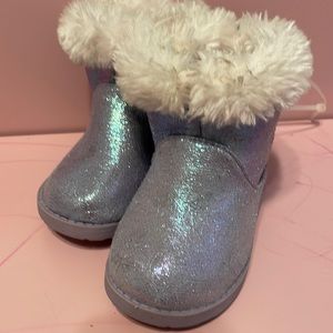 Cat & Jack glitter boots